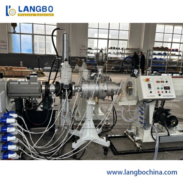 20–110mm PPR Pipe Extrusion Machine with PLC+Touch Screen Control and Automatic Cutting System