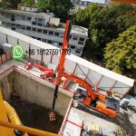 Telescopic Cylinder Excavator Accessories Arm Length 18-32M Digging Depth 30M