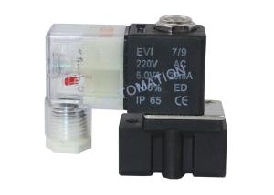 China 2P025-06 1/8&quot; 2 Way Pneumatic Water Solenoid Valve BSP 12V DC Electric Control wholesale