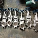 Ductile iron wcb ss stainless steel unidirectional bidirectional Knife gate