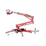 Hydraulic 16m Trailer Boom Lift Towable Articulated Boom Lift For Aerial Work
