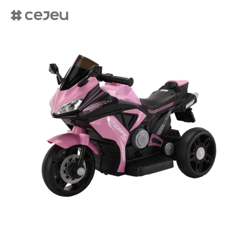 Customizable children's electric motorcycle boy rechargeable tricycle baby can ride toy car large dual drive battery car