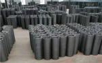Black Steel Crimped Wire Mesh , Rod Vibrating 18 Gauge Woven Wire Mesh