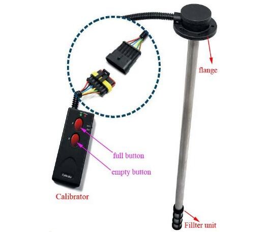 Fleet GPS Tracker Accessories Capacitive Oil Level Float Switch Sensor