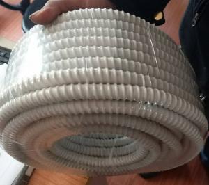 China PVC Reinforced Corrugated Flexible Tubing , Flexible Spiral Tube Organic Insulation wholesale