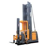 1500kg Vna Man Up Electric Stacker Very Narrow Aisle 3 Way Truck Man Mounted