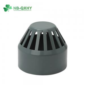 China 20-63mm NBR Standard PVC Pipe Fitting Vent Cap End Cap Plastic Cap with UV Protection wholesale
