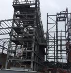 Q345B Q235B Steel Structure Commercial Building Rust Resistance