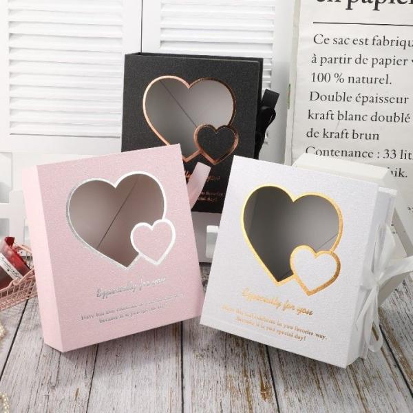 Friendly Recyclable Magnetic Flip Cover Flower Box Fancy Packaging Box Printing with Glossy or Matte Finish