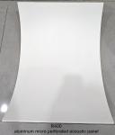 Non-combustible Ceiing Tile Metal Baffle Microperforated Acoustic Panel