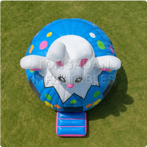 Commercial Easter Bunny Theme Inflatable Bounce House for Spring Festivals Birthday Parties Event Rentals and Family Entertainment Centers
