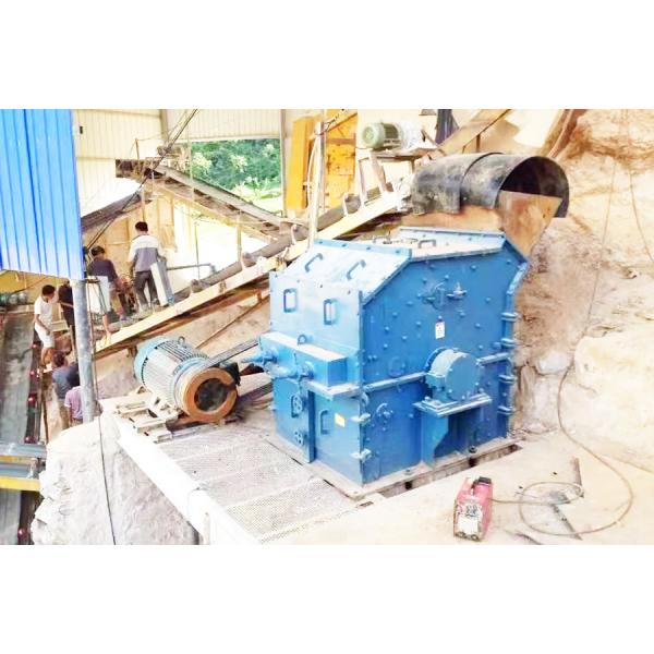 30kw User Friendly Limestone Crushing Plant With Customizable Color