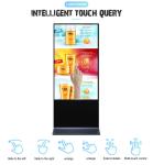 43 55 Inch Floor Standing Lcd Advertising Playing Equipment Hotel Digital