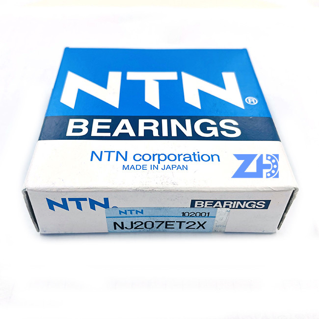 NJ207ET2X Cylindrical Roller Bearing 35*72*17 mm Long Life High Speed Low Noise