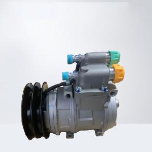 China 24V DC Yutong Bus Air Conditioner Compressor GY10P17C Rear Outlet Double B Slot 8126-01407 wholesale
