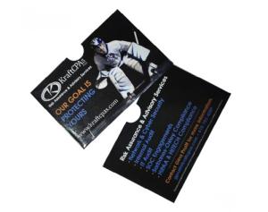 China Horizontal RFID Blocking Cards Sleeve wholesale