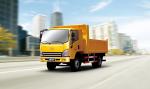 Euro 3 JIEFANG Faw Tiger V 4x2 Diesel Light Dump Truck 4 / 5 Tons