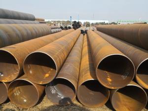 China Structural Steel Pipes Piling Bridge Port Cold Formed Steel Construction Fabrication ASTM A252 wholesale