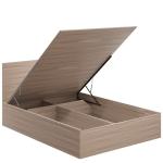 Support customization Modern Minimalist Wood Single Bed For Bedroom School