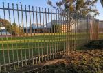 Galvanized Steel Railing Tubular Iron Railing Land Garden Fence Yard Fence