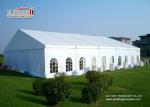 White PVC Sidewalls Outdoor Party Tents For With Decoration For Reception