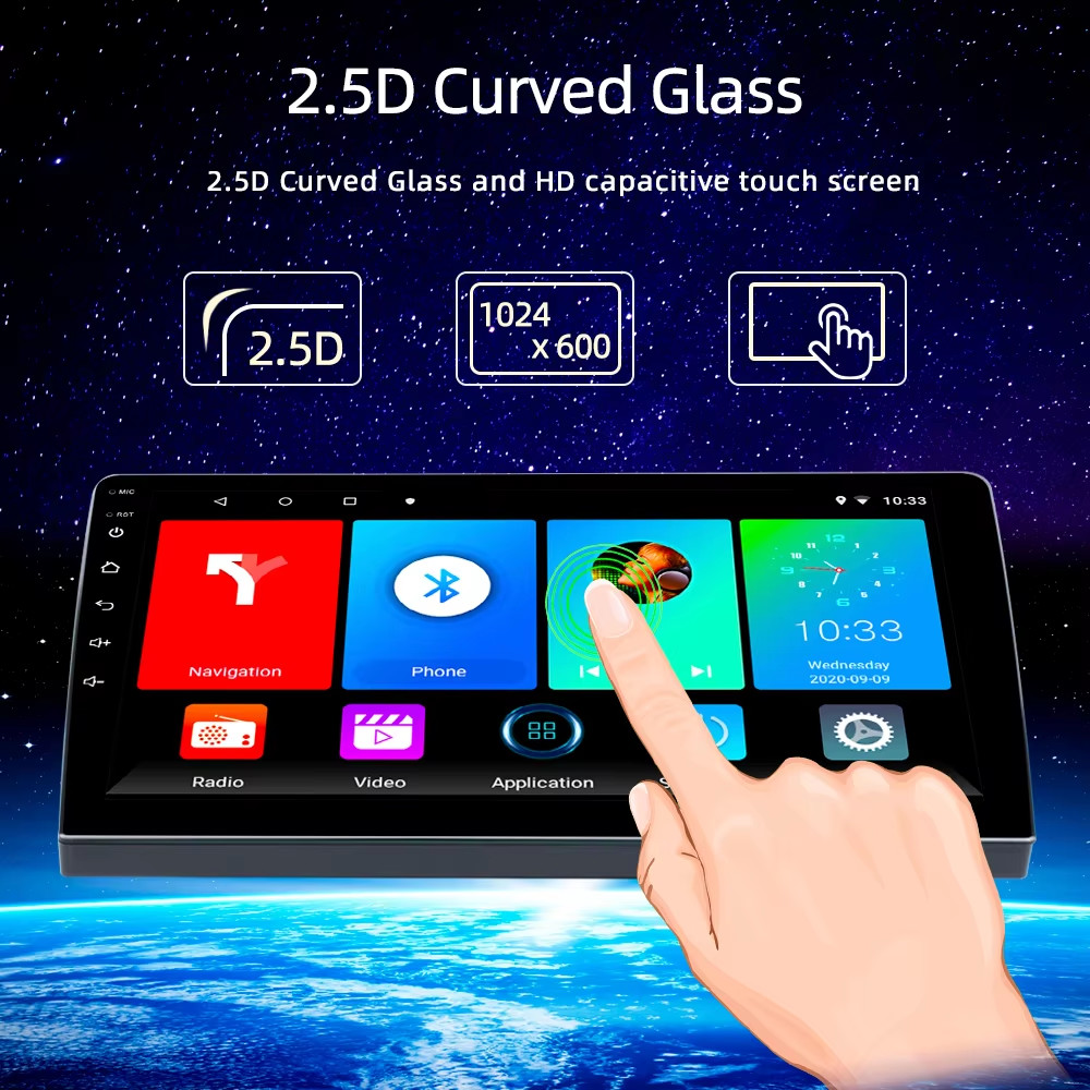 TS10 7862 Universal Car Radio DVD Player Carplay Android 9inch 10inch