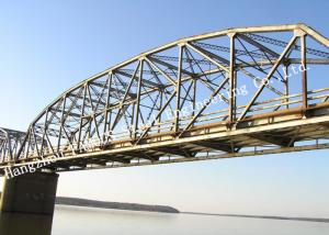China Surface Galvanized Anticorrosive Steel Truss Bridge Modern Design Frame Structure on sale
