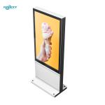 32 inch Silver Windows Outdoor Fanless Vertical Digital Totem
