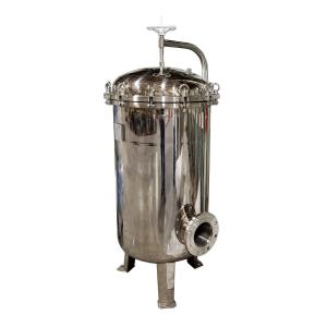 China Stainless Steel Sanitary SS Bag Filter Housing for Water Purification in Food Beverage wholesale