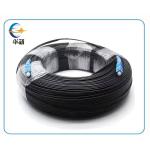 1-2 core Preconnectorized Drop Cable Plug-and-play Fiber Optic Patch Cord FTTH