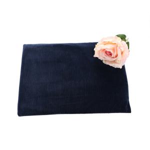 China Thick Striped Super Soft Stretchy Fabric 260gsm Double Side Spandex Polyester wholesale