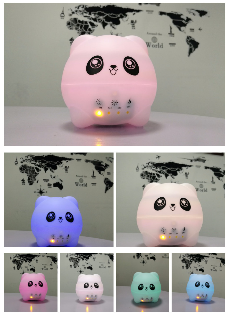 Cute Panda 300ml Mini Ultrasonic Aroma Diffuser
