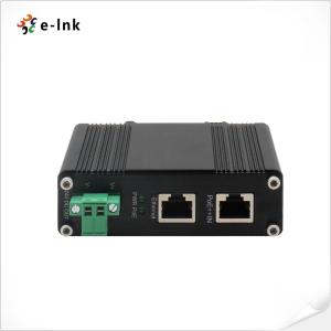 China 802.3 Bt PoE Splitter Din Rail Industrial 10 100 1000Mbps Gigabit 12V DC 36W Output wholesale