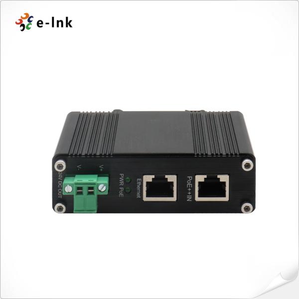 802.3 Bt PoE Splitter Din Rail Industrial 10 100 1000Mbps Gigabit 12V DC 36W