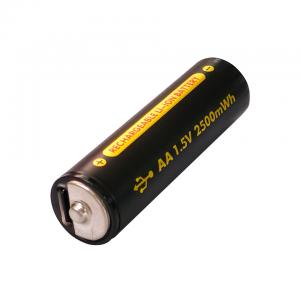 China 1.5V / 2500mWh Lithium AAA Rechargeable Batteries 2000 Cycle 2H Fast Charging on sale