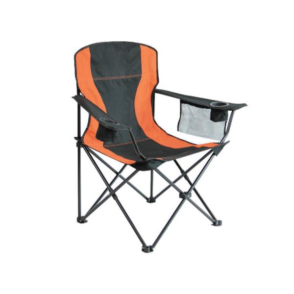 Beach-Ready Folding Camping Chair 51*83*84cm 300 Lbs Support Lightweight and