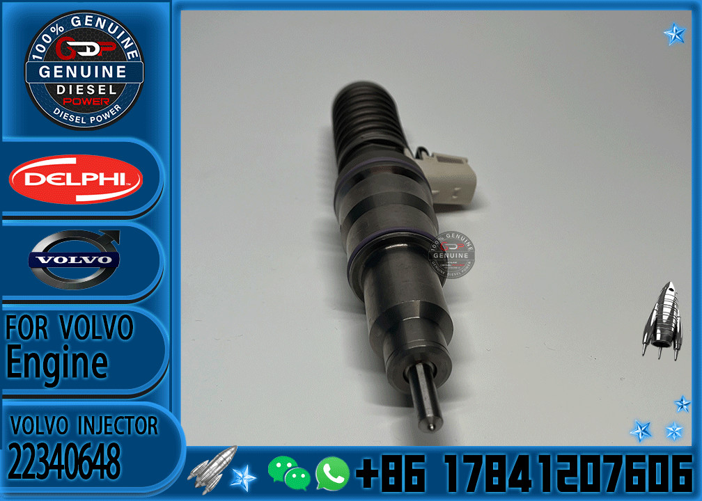 MD16 Diesel Engine Electronic Unit Fuel Injector BEBE5G17001 BEBE5G17101 21506699 22340648 For Vol-vo Truck