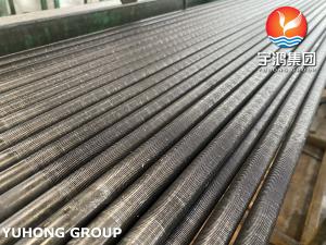China ASTM A179 ASME SA179 Carbon Steel Seamless Tube Low Fin Heat Exchanger Height 1.2 Mm Fin Space Customized wholesale