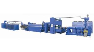 China Automatic Flat Yarn Extrusion Line PP Woven Bag Making Machine Easy Operation wholesale