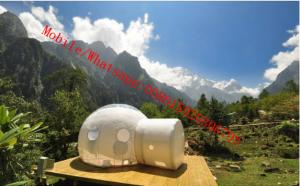 China bubble tree balloon , bent inflatable bubble tent wholesale