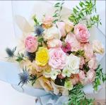 Waterproof Korean Matt Plastic Floral Wrapping Paper for Flower Bouquet