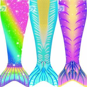 China OEM Design Womens Swimmable Mermaid Tails Good Resistance To Pool Chemicals wholesale