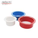 Red Collar HVAC Accessories 6 Inches 150mm Plastic Flange 4 Screw Hole Easy