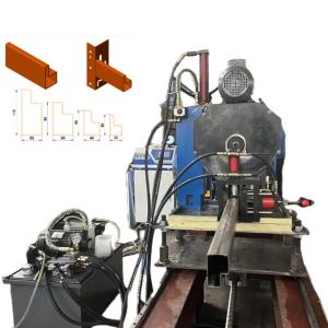 China 1.0-2.0mm Thickness Galvanized Steel Upright System Laser Welding Step Beam Roll Forming Machine wholesale
