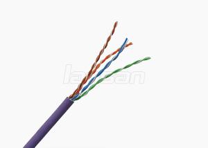 China CCA Unshielded Cat5e Lan Cable 4 Pairs HDPE For Multi Media wholesale