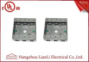 China 1/2&quot; 3/4&quot; Holes Waterproof Conduit Box Aluminum Die Casting UL Listed wholesale