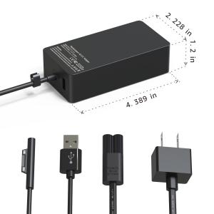 China OEM Surface Book 3 Charger 127W 15V 8A AC Power Supply Adapter on sale