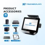 15'' Desktop All In One Touch POS Aluminum Metal Case For Ratail