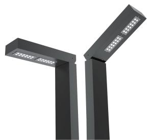 China 60Hz Double Arm Outdoor LED Landscape Lights Fixtures 60W LED Lawn Light wholesale