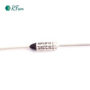 China 113°C Ceramic Thermal Fuse Disposable Thermal Cutoff 250V 15A For Transformer wholesale